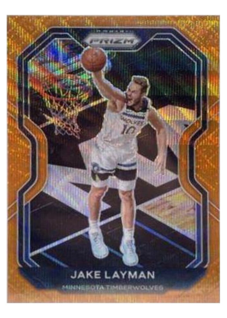 2020-21 Panini Prizm Base Set Jake Layman #245 card