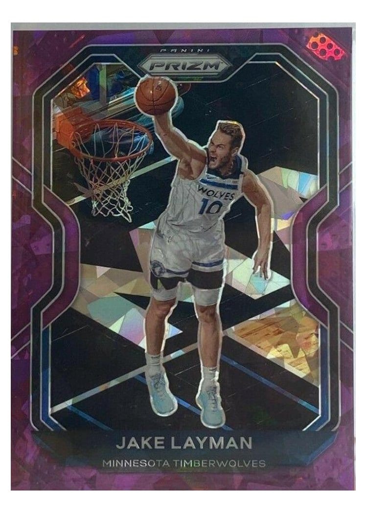 2020-21 Panini Prizm Base Set Jake Layman #245 card