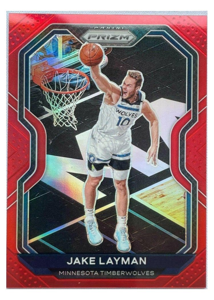 2020-21 Panini Prizm Base Set Jake Layman #245 card