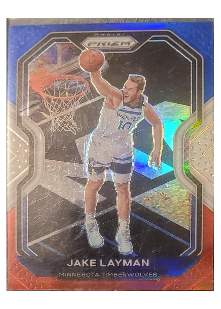 2020-21 Panini Prizm Base Set Jake Layman #245 card