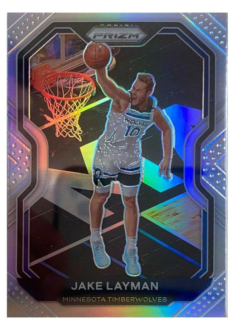 2020-21 Panini Prizm Base Set Jake Layman #245 card
