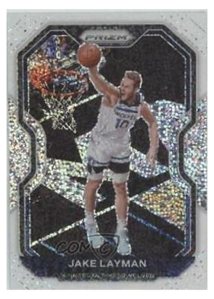 2020-21 Panini Prizm Base Set Jake Layman #245 card