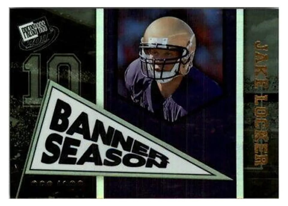 2011 Press Pass Jake Locker #86 card