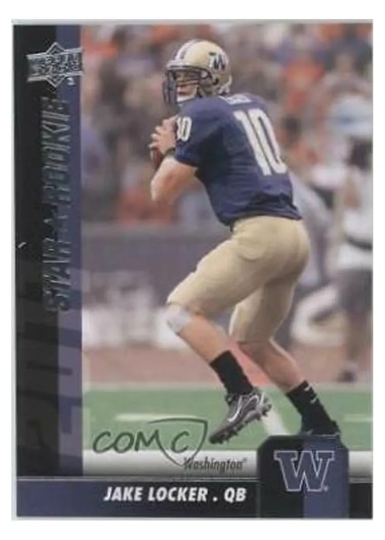 2011 Upper Deck Jake Locker #69 card