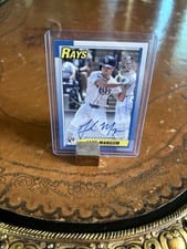 2025 Topps Chrome Update 1990 Topps Chrome Autographs Jake Mangum #90CUA-JM card