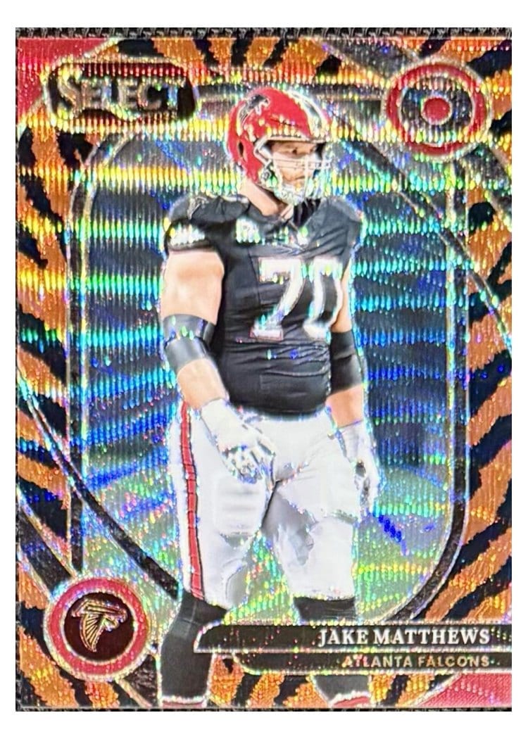 2024 Panini Select Base Set Jake Matthews Tiger Prizm #264 card