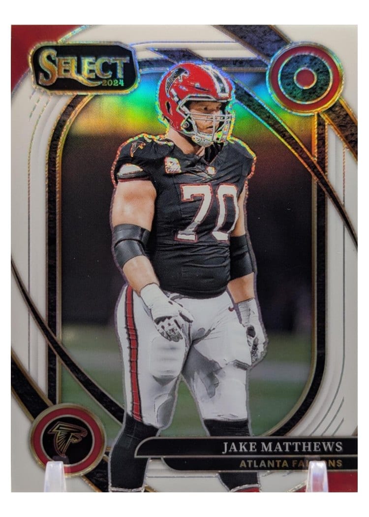 2024 Panini Select Base Set Jake Matthews White Prizm #264 card
