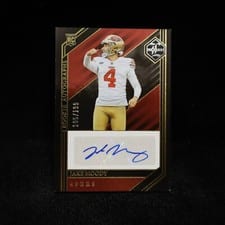 2023 Panini Limited Rookie Autographs Jake Moody #242 card