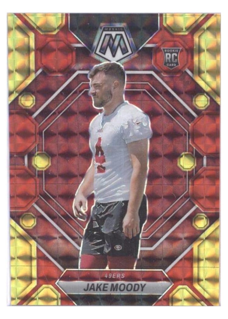 2023 Panini Mosaic Base Set Jake Moody #326 card