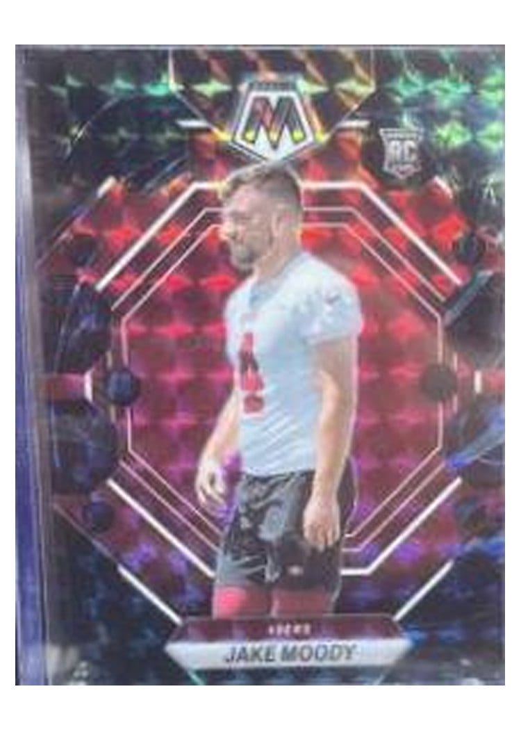 2023 Panini Mosaic Base Set Jake Moody #326 card
