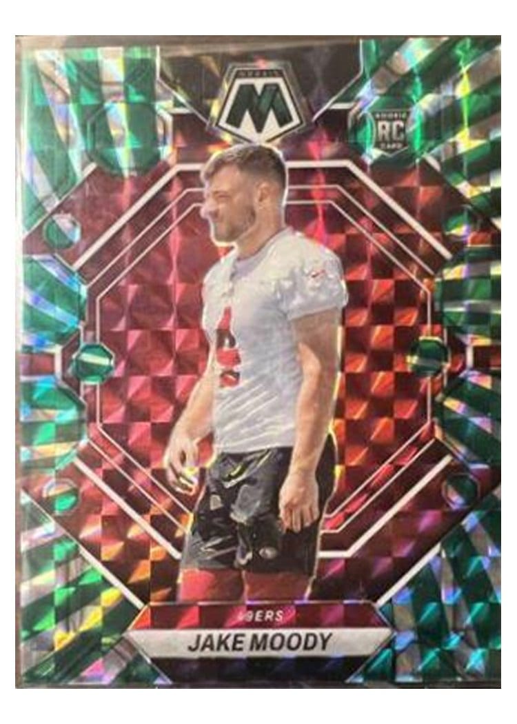 2023 Panini Mosaic Base Set Jake Moody #326 card