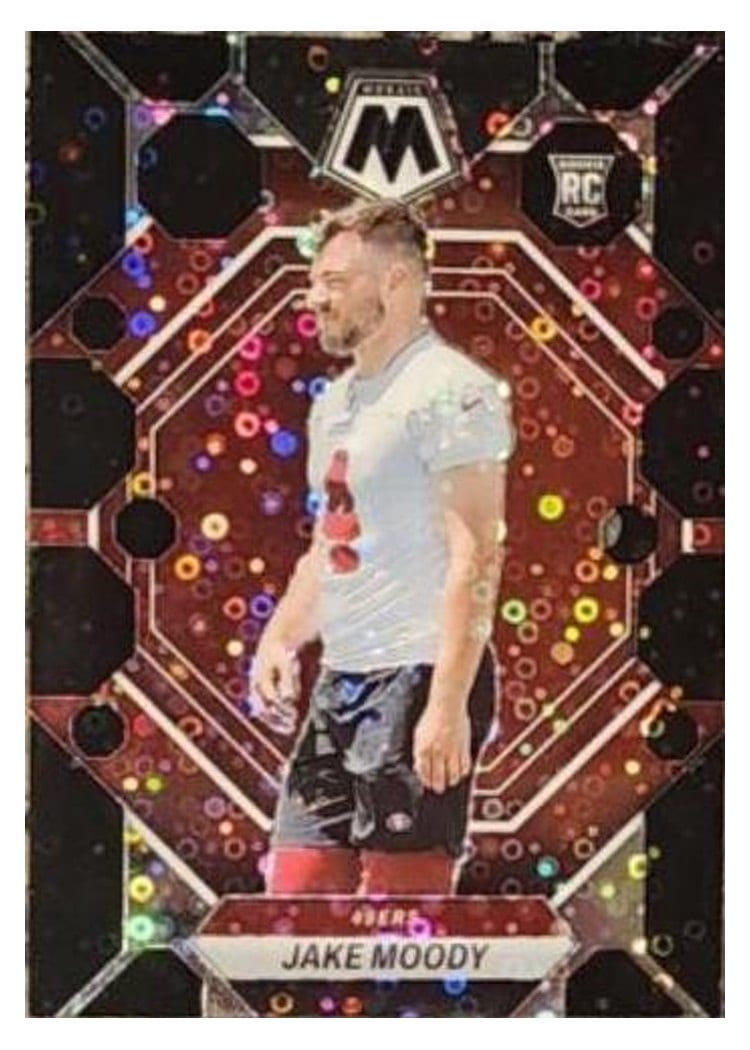 2023 Panini Mosaic Base Set Jake Moody #326 card