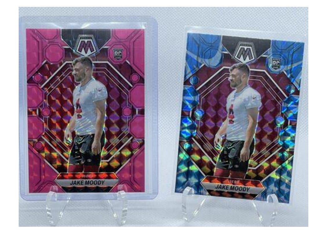 2023 Panini Mosaic Base Set Jake Moody #326 card