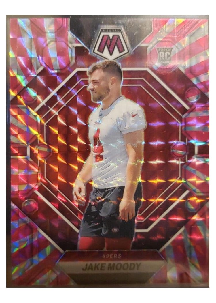 2023 Panini Mosaic Base Set Jake Moody #326 card
