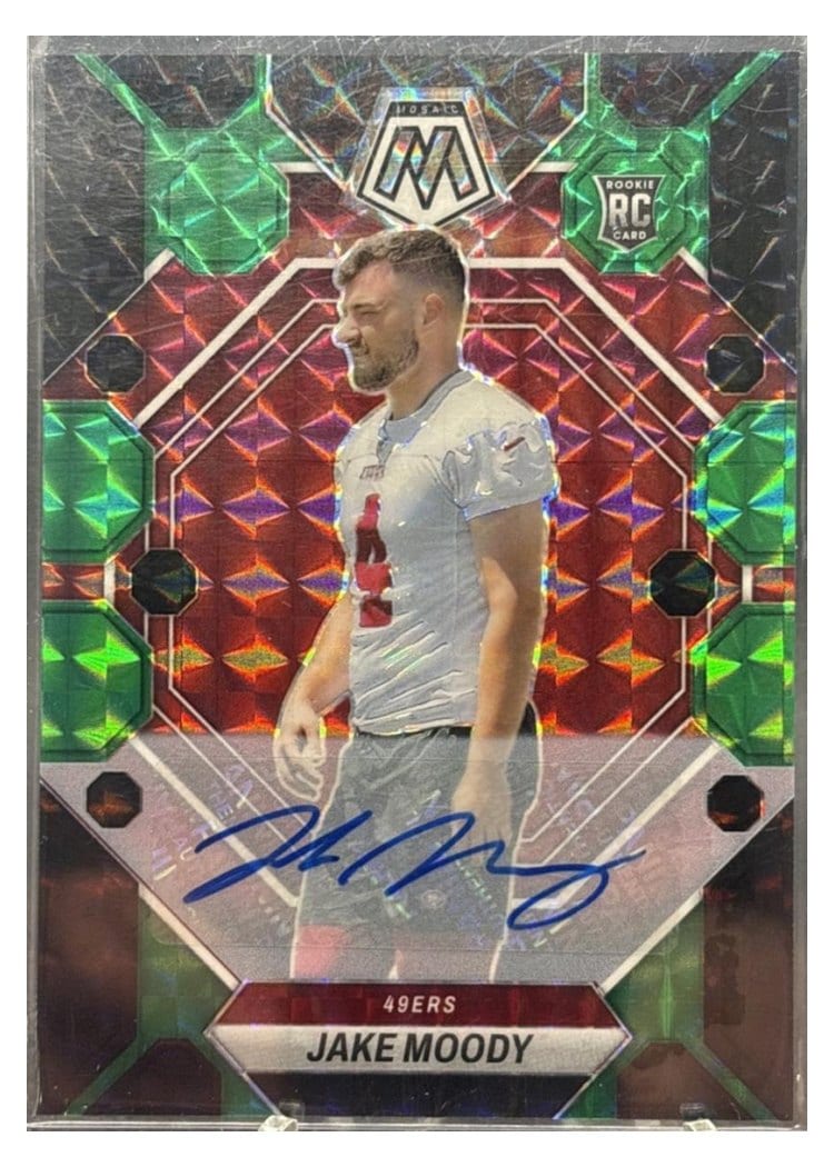 2023 Panini Mosaic Base Set Jake Moody #326 card