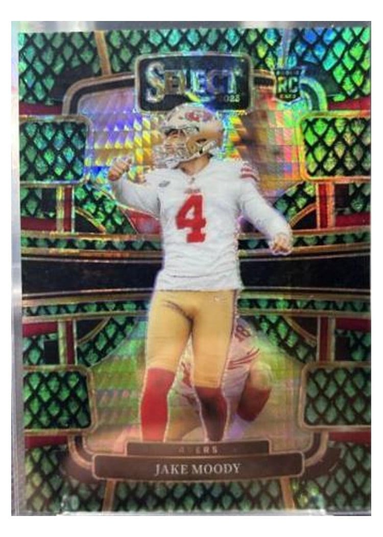 2023 Panini Select Base Set Jake Moody #90 card