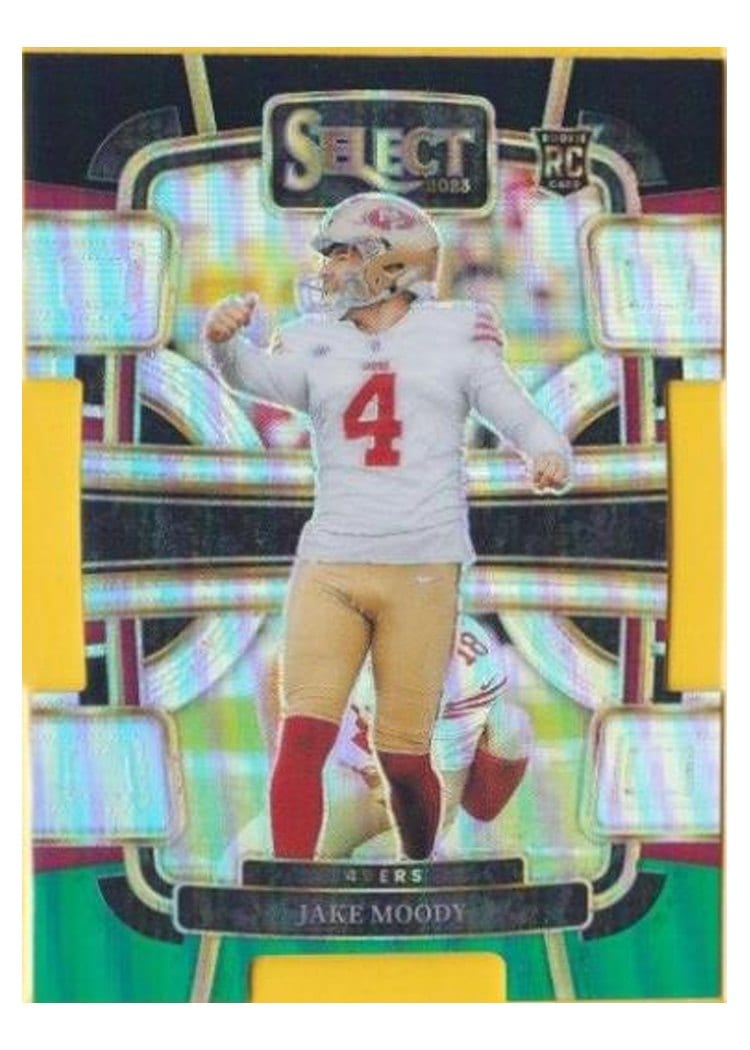 2023 Panini Select Base Set Jake Moody #90 card