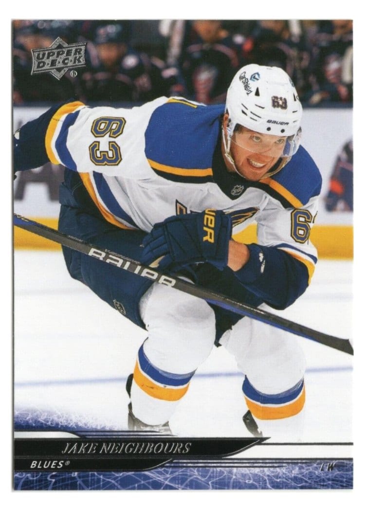 2024-25 Upper Deck Base Set Jake Neighbours #160 card