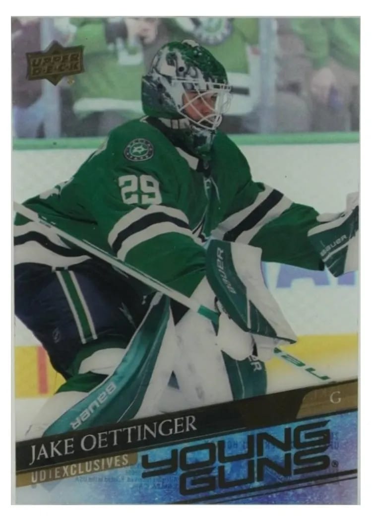 2020 Upper Deck Jake Oettinger #246 card