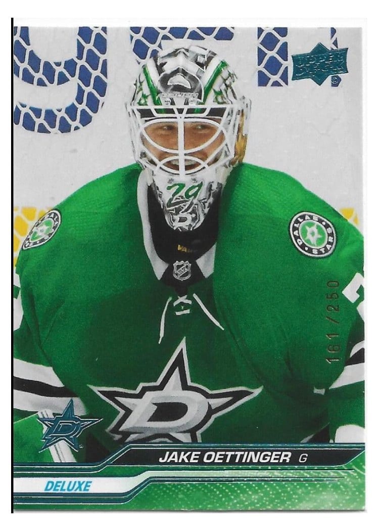 2023-24 Upper Deck Base Set Jake Oettinger #60 card