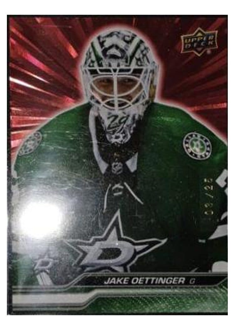 2023-24 Upper Deck Base Set Jake Oettinger #60 card