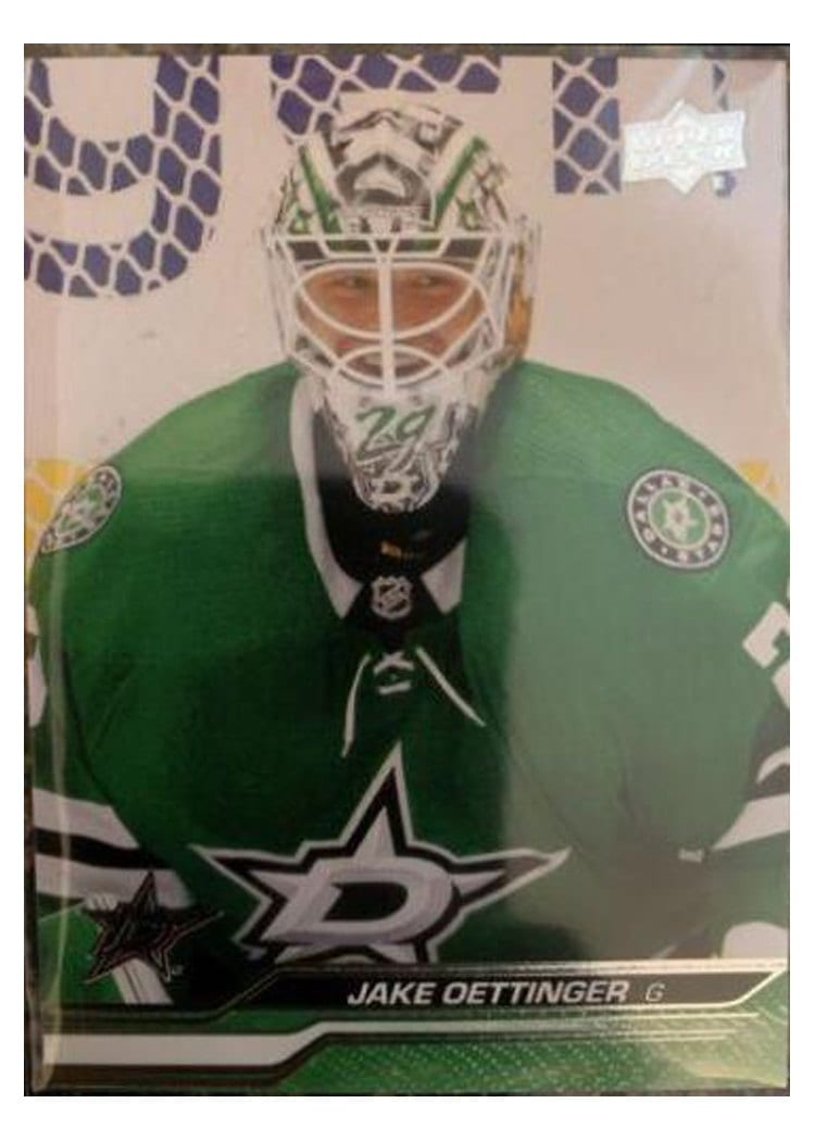 2023-24 Upper Deck Base Set Jake Oettinger #60 card