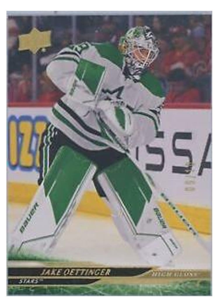 2024-25 Upper Deck Base Set Jake Oettinger #61 card