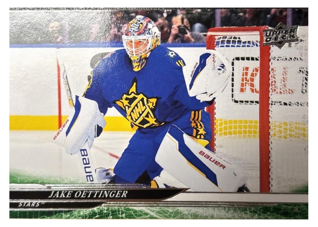 2024-25 Upper Deck Base Set Jake Oettinger #660 card
