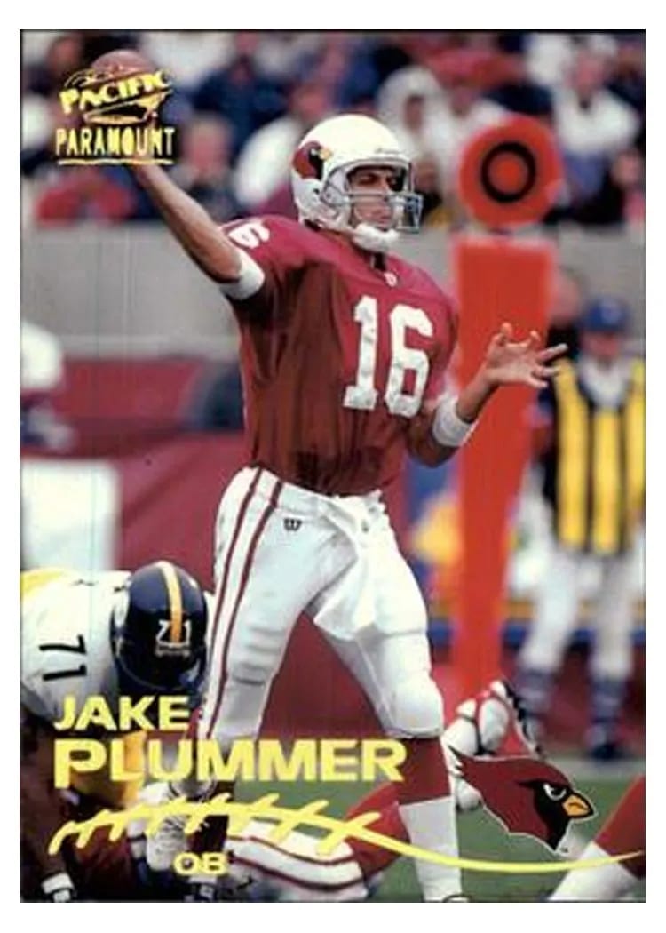 1998 Pacific Paramount Jake Plummer #4 card