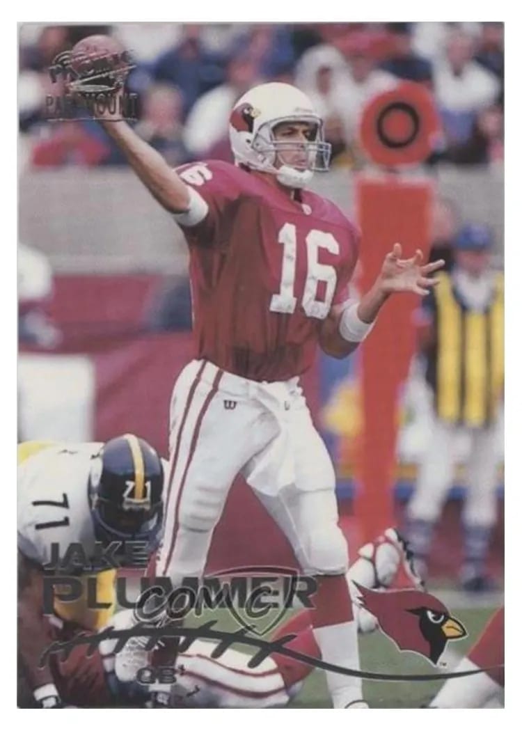 1998 Pacific Paramount Jake Plummer #4 card
