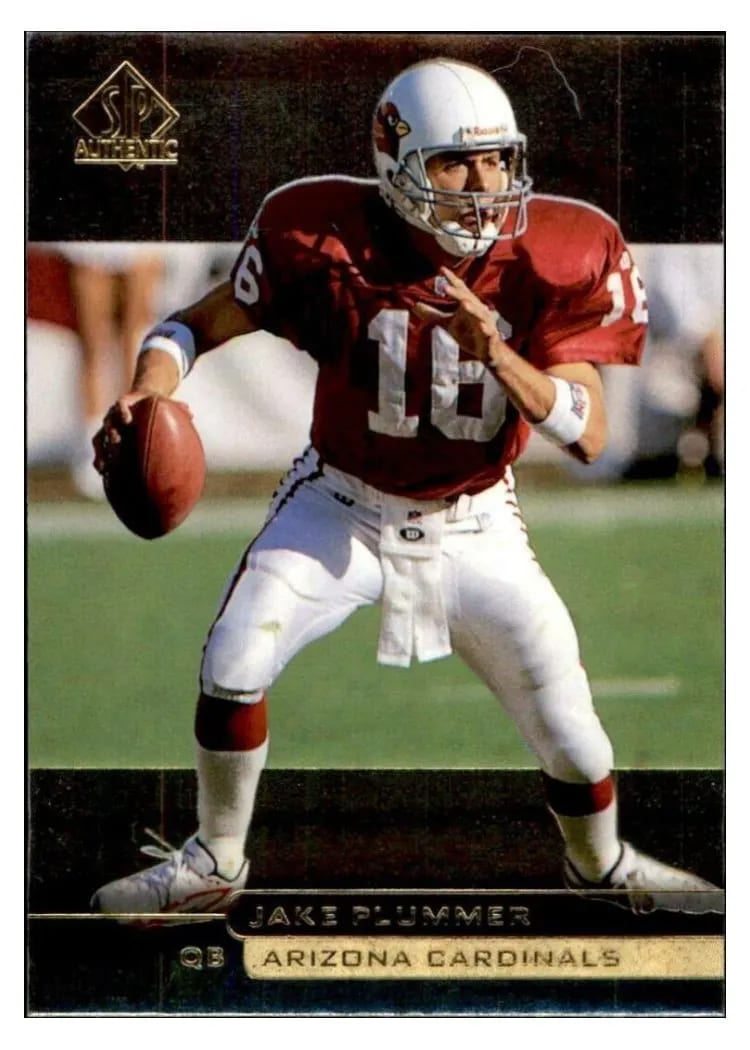 1998 SP Authentic Jake Plummer #43 card