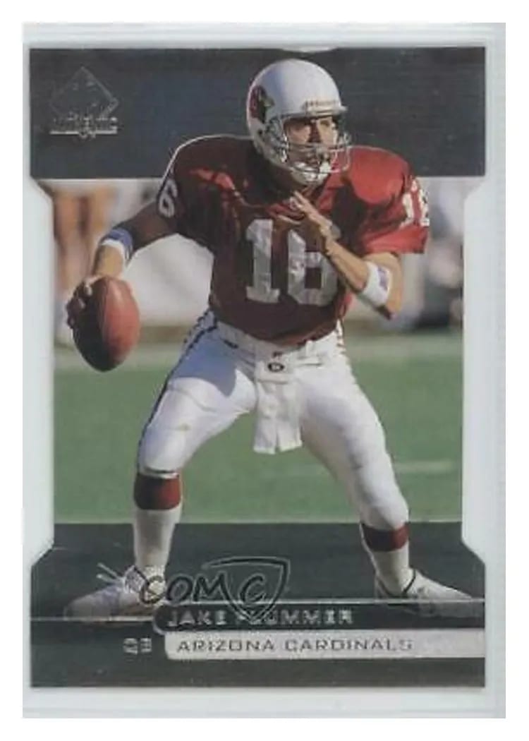 1998 SP Authentic Jake Plummer #43 card