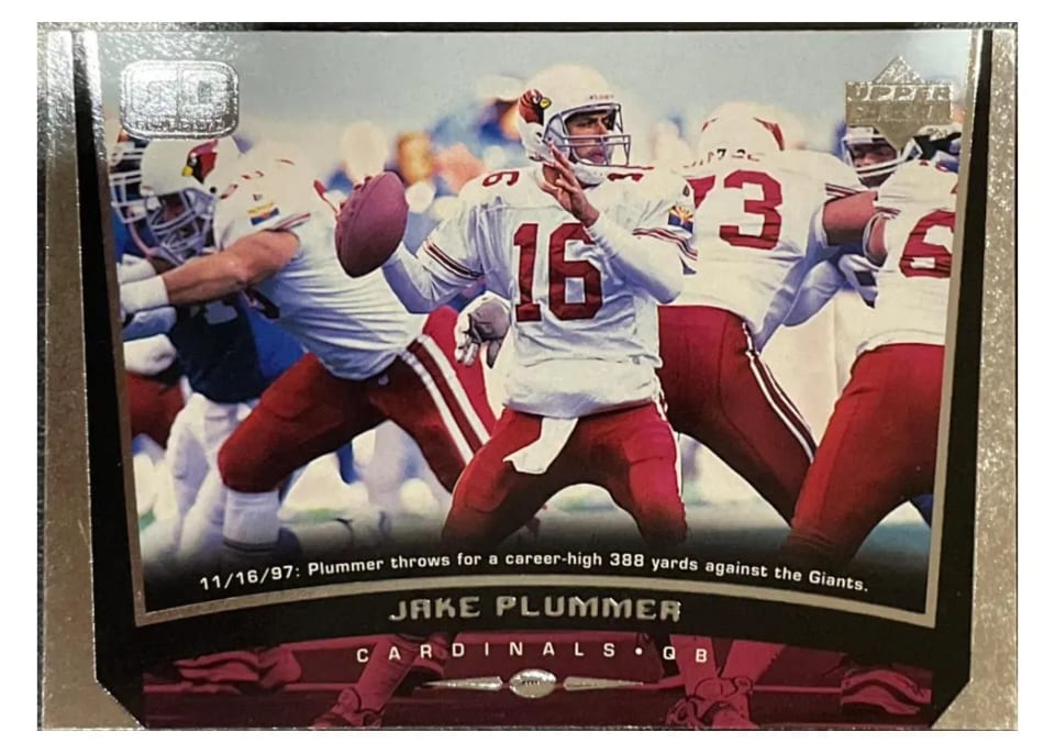 1998 Upper Deck Jake Plummer #49 card