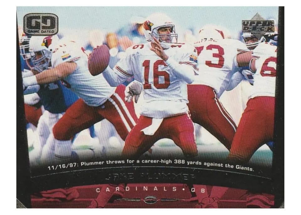 1998 Upper Deck Jake Plummer #49 card