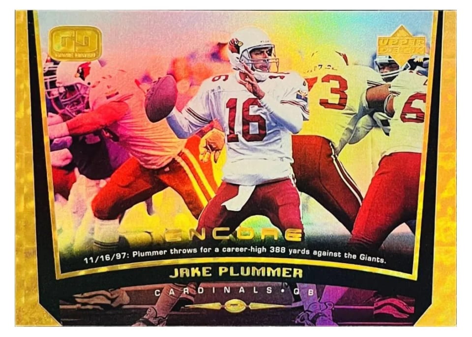 1998 Upper Deck Encore Jake Plummer #34 card