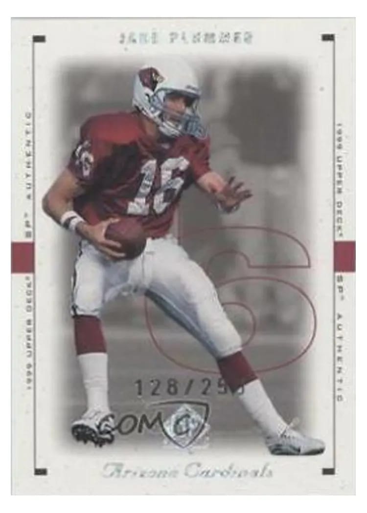 1999 SP Authentic Jake Plummer #1 card