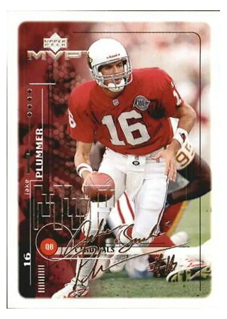 1999 Upper Deck MVP Jake Plummer #1 card
