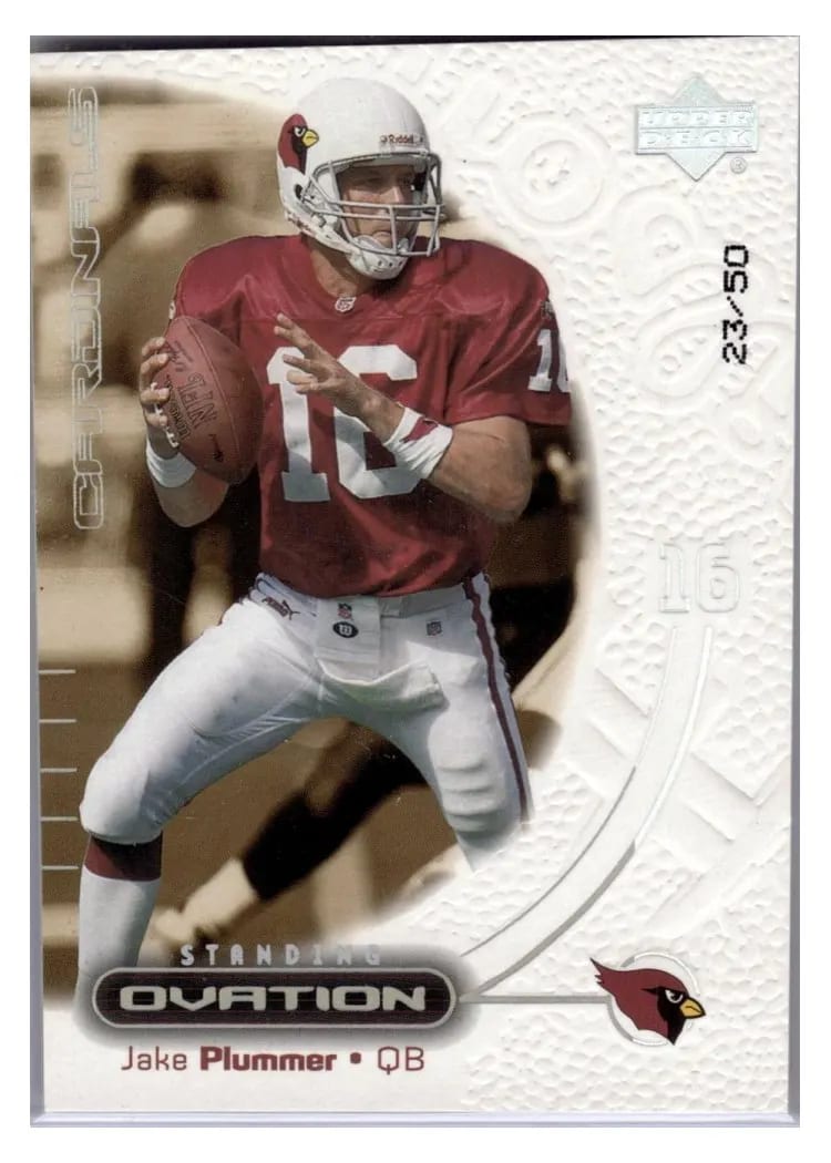 1999 Upper Deck Ovation Jake Plummer #1 card