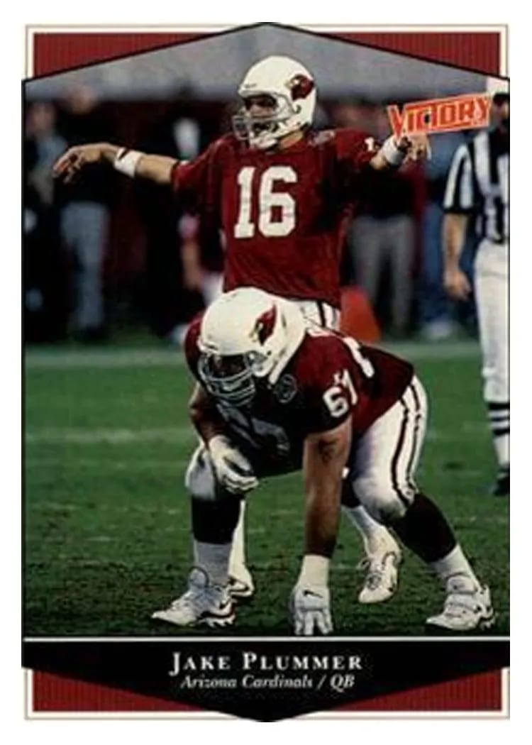 1999 Upper Deck Victory Jake Plummer #2 card