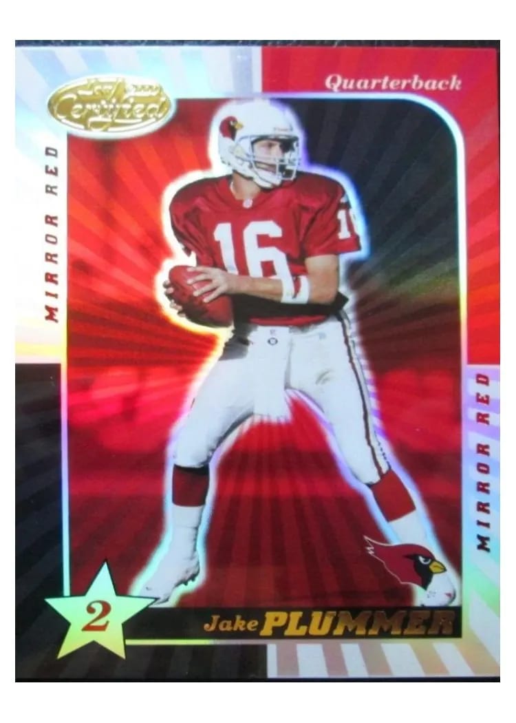 2000 Leaf Certified Jake Plummer #101 card