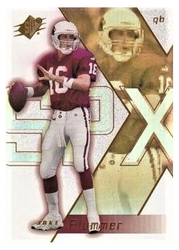 2000 Spx Jake Plummer #1 card