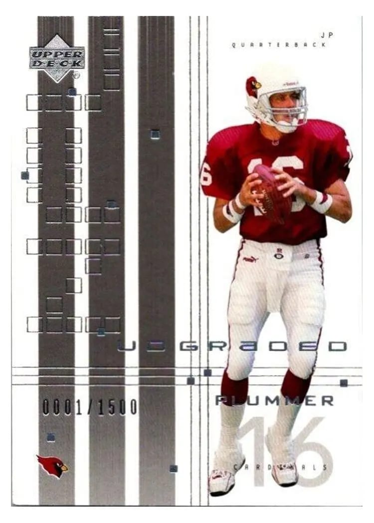 2000 Upper Deck Graded Jake Plummer #1 card