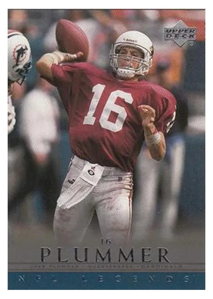 2000 Upper Deck Legends Jake Plummer #1 card