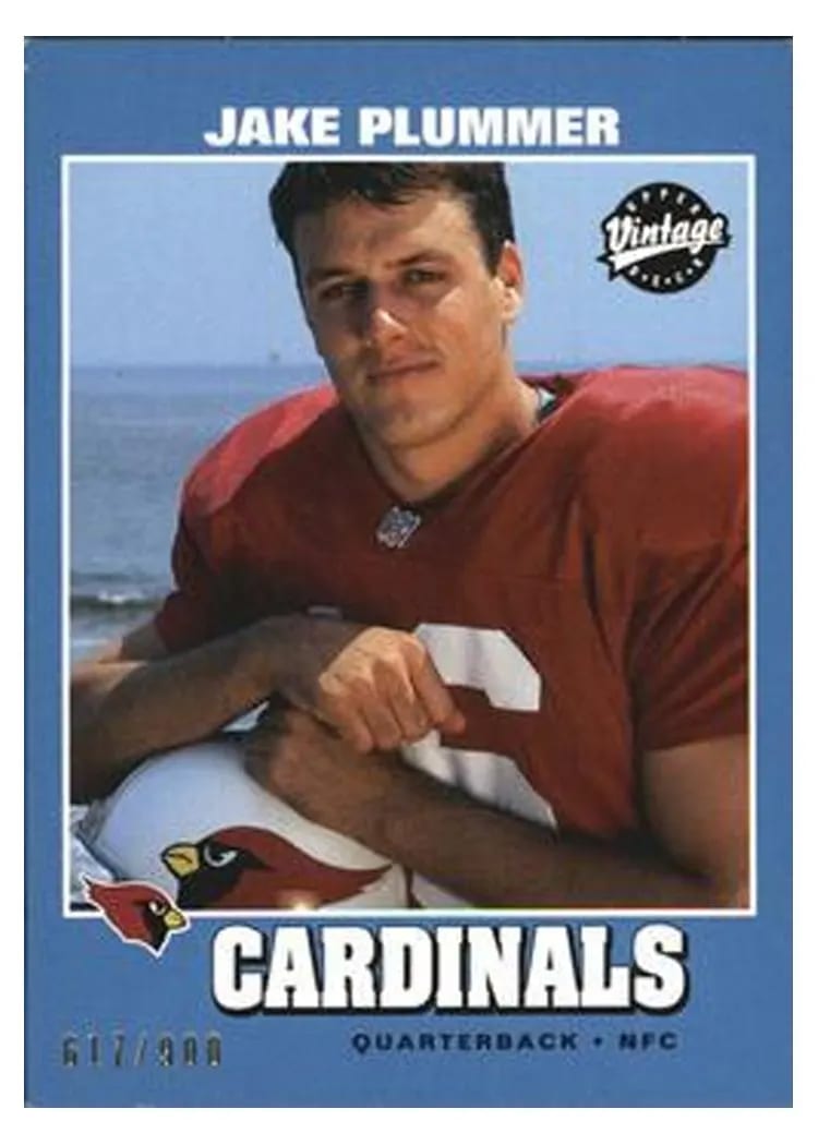 2000 Upper Deck Vintage Preview Jake Plummer #41 card