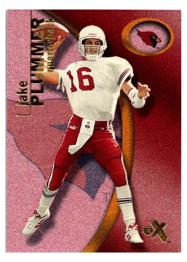 2001 Fleer E X Jake Plummer #15 card