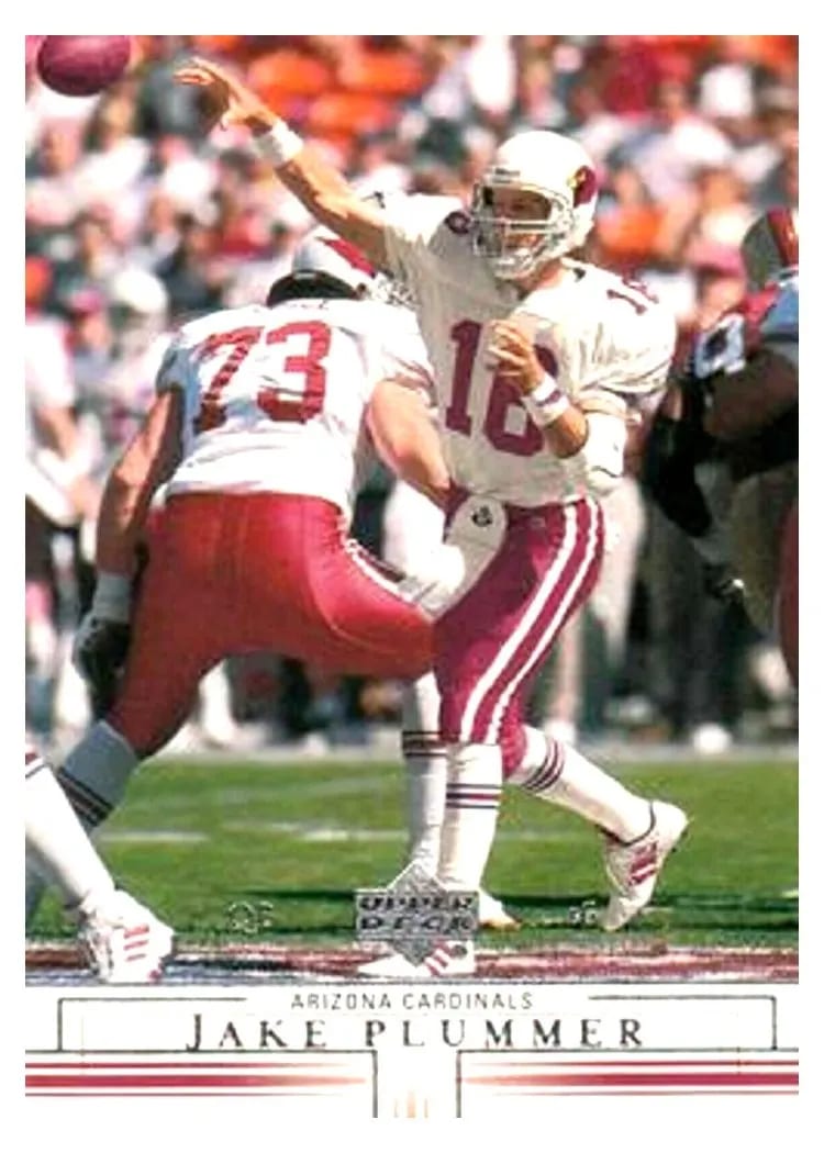 2001 Upper Deck Jake Plummer #1 card