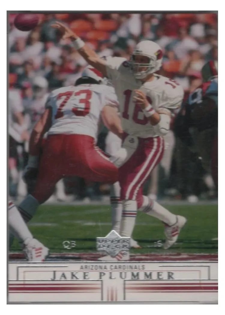 2001 Upper Deck Graded Jake Plummer #1 card