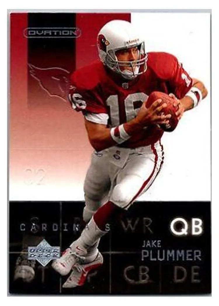 2002 Upper Deck Ovation Jake Plummer #2 card