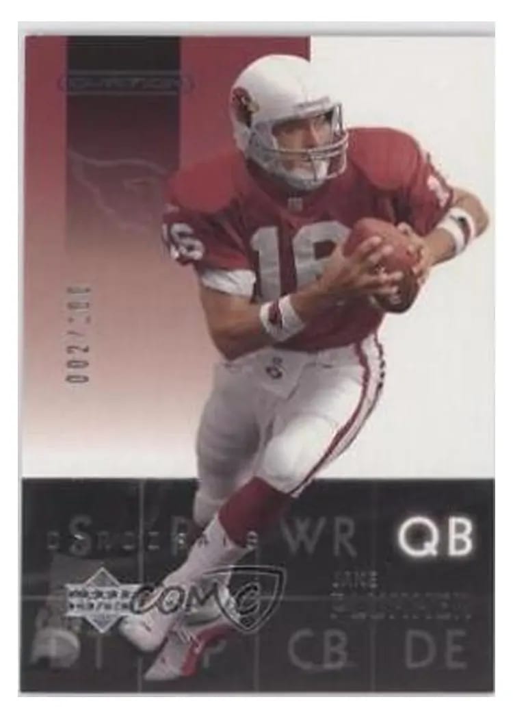 2002 Upper Deck Ovation Jake Plummer Silver #2 card