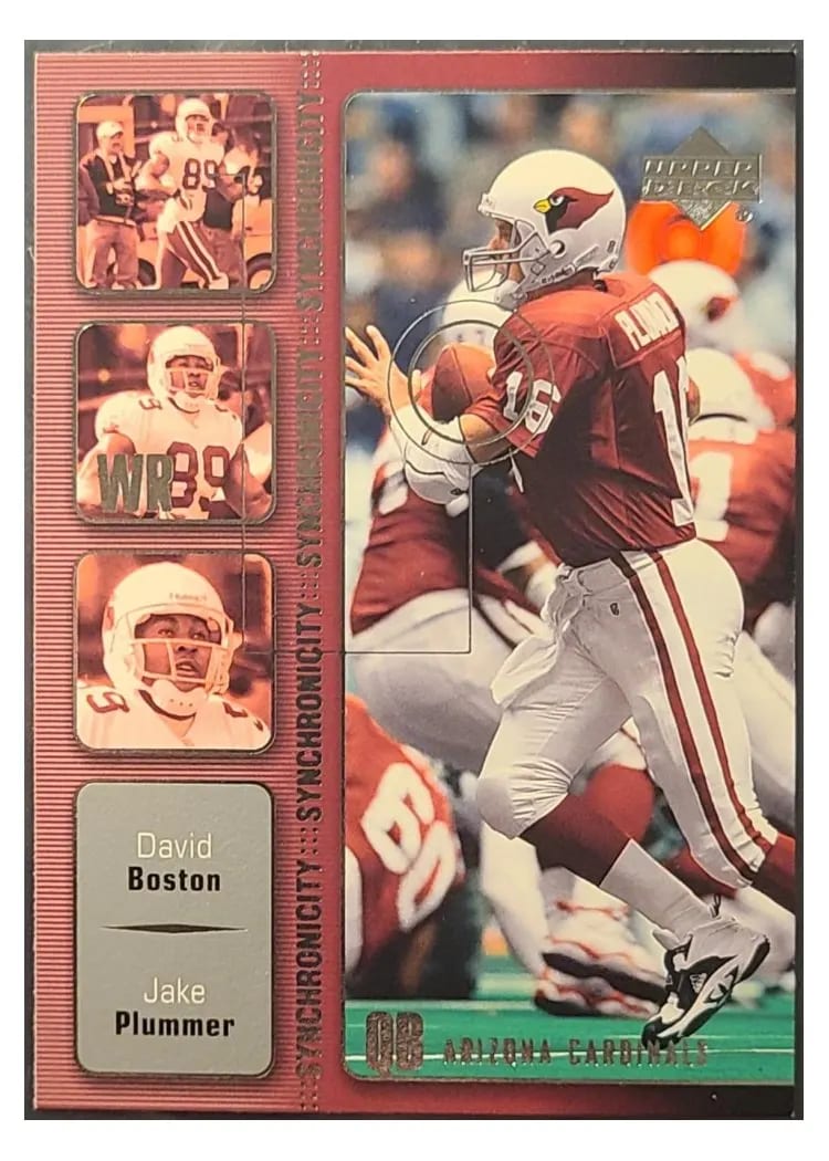 2002 Upper Deck Synchronicity Jake Plummer #SY-1 card